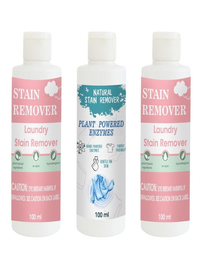 TOOVUS Stain Remover Combo Pack of Pink, Shirt and Pink Stain Remover | Multi-Surface Cleaning Solution for Clothes, Fabrics, Upholstery (100 g Each) - Image 1